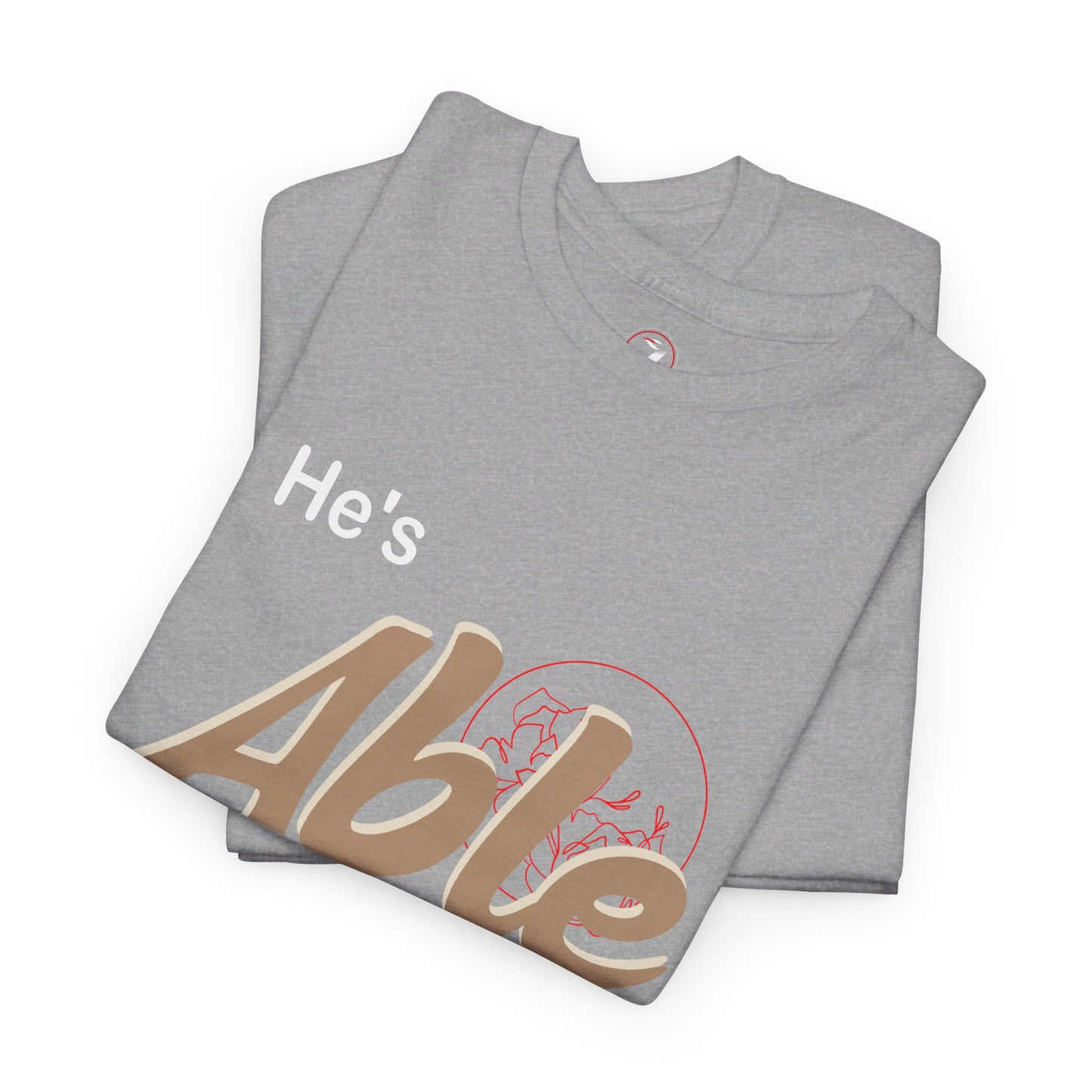 He's Able Unisex Heavy Cotton Tee