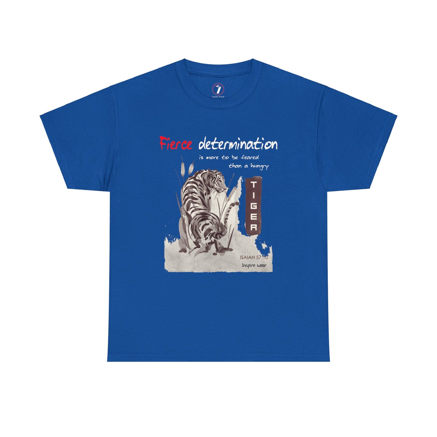 Fierce Determination Unisex Heavy Cotton Tee