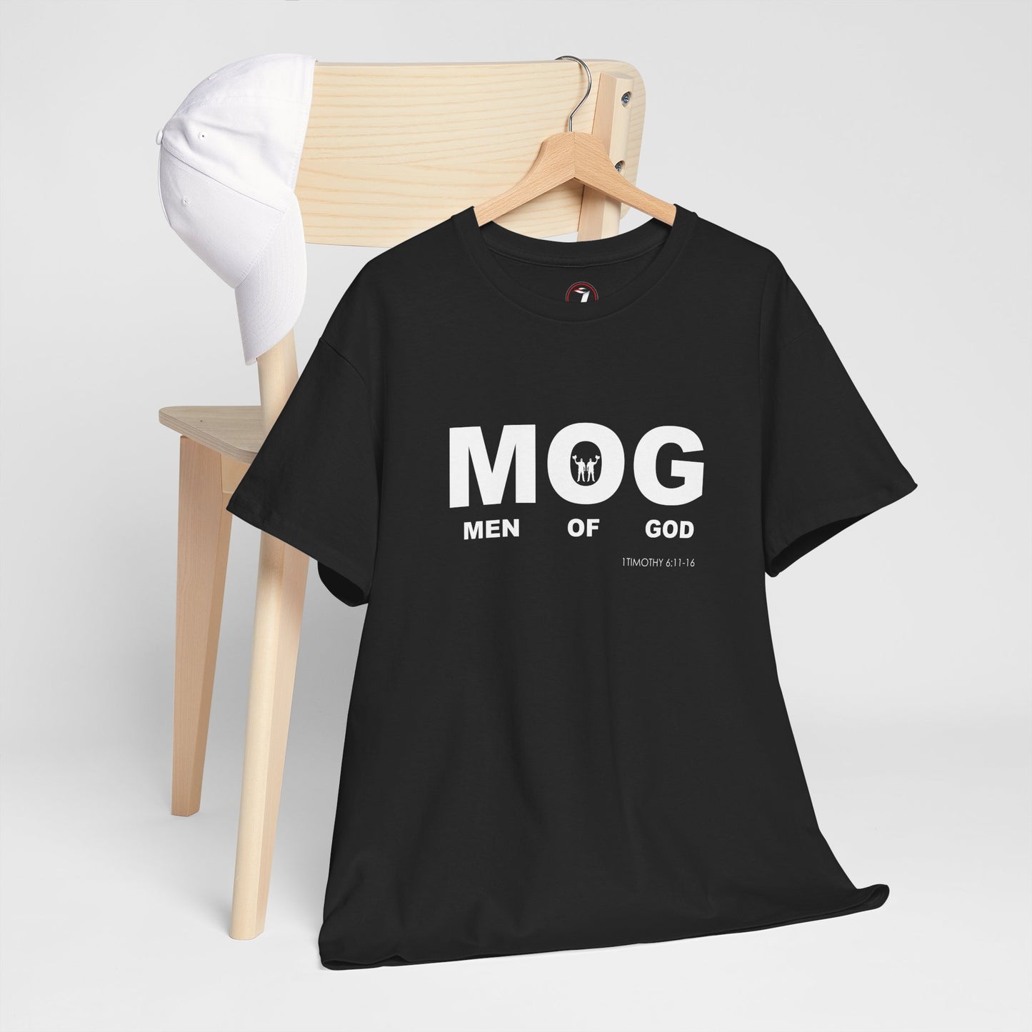 "MOG" Men of God Faith Based Graphic T-Shirt - Unisex Heavy Cotton Tee