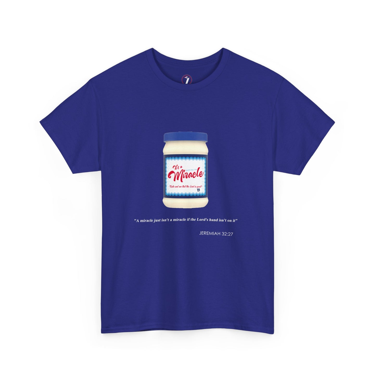 It's a Miracle Inspirational Unisex Heavy Cotton Tee