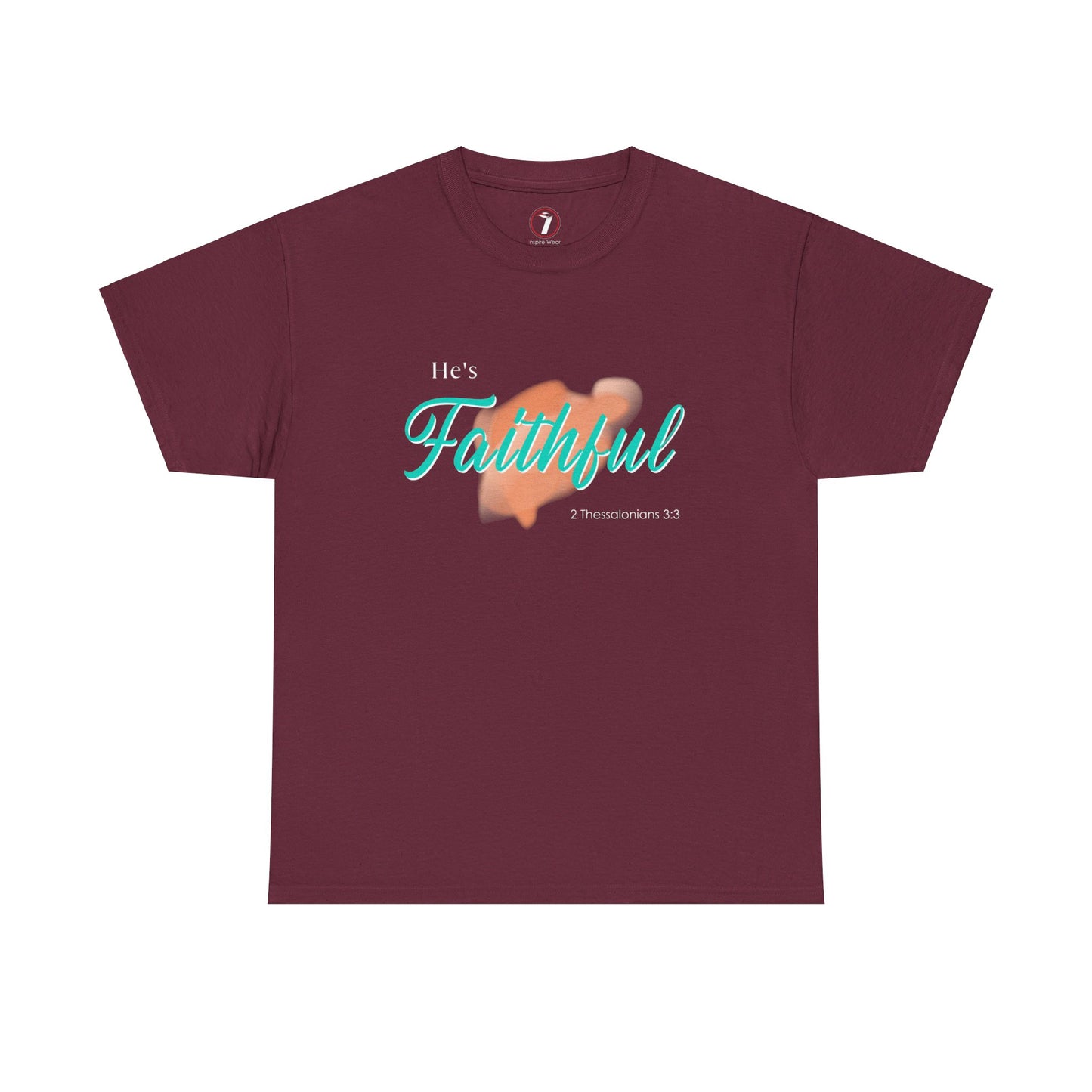 He's Faithful Unisex Heavy Cotton Tee