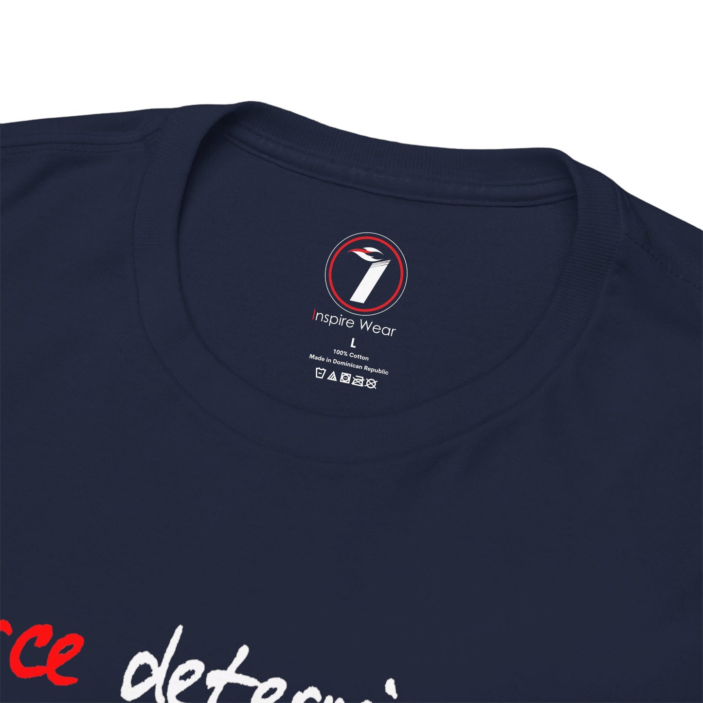 Fierce Determination Unisex Heavy Cotton Tee