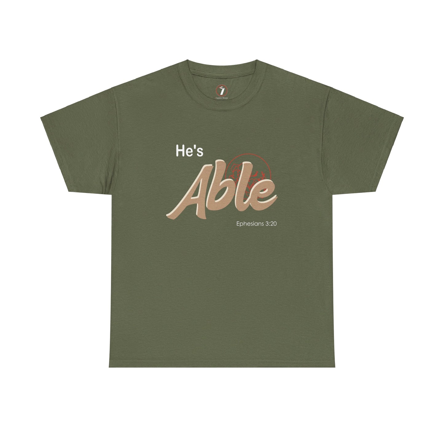 He's Able Unisex Heavy Cotton Tee