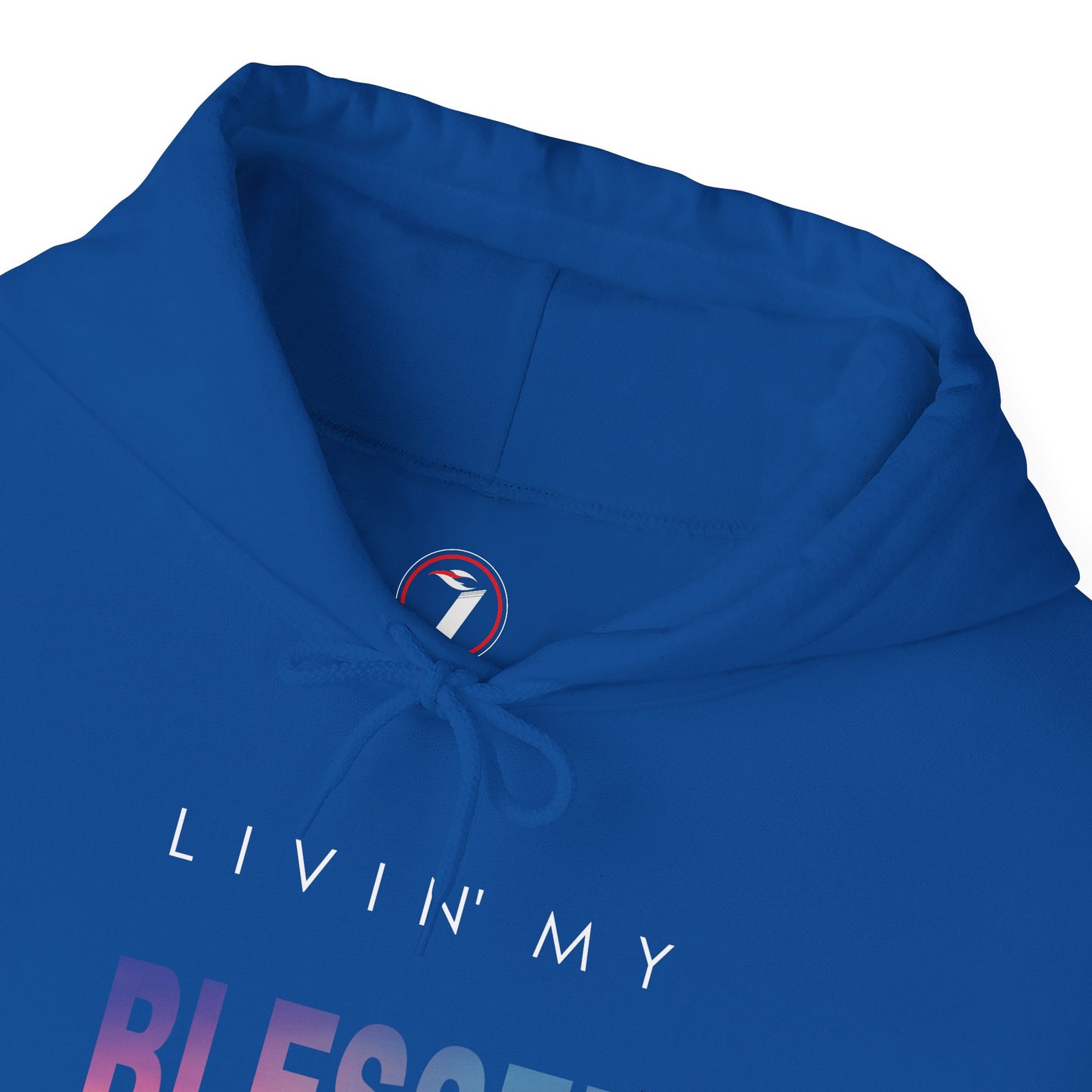 Living My Blessed Life Unisex Heavy Blend™ Hooded Sweatshirt