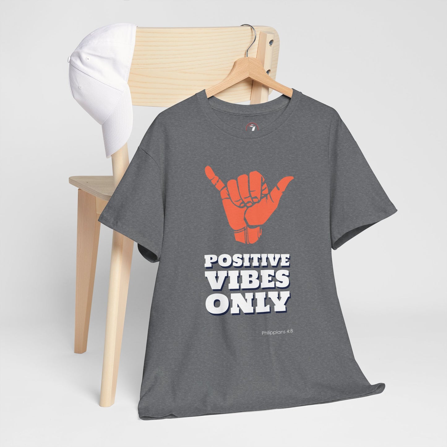 Positive Vibes Unisex Heavy Cotton Tee