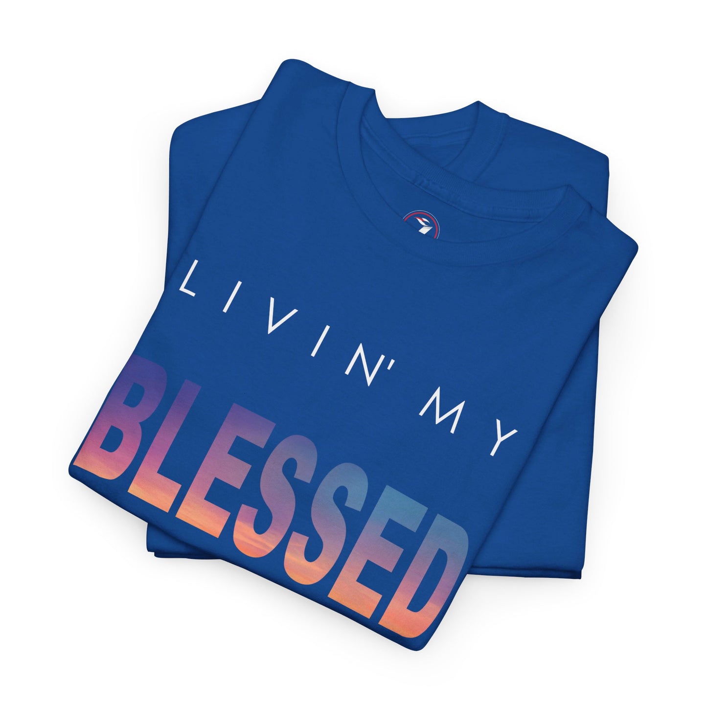 Livin' My Blessed Life Unisex Heavy Cotton Tee