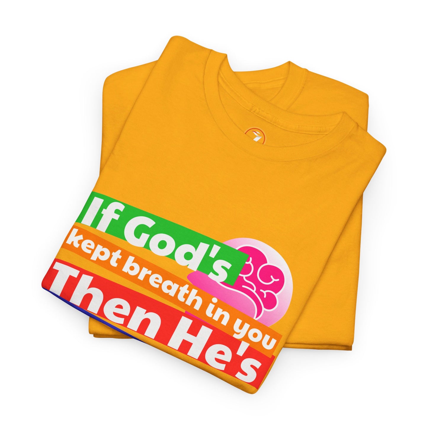 God's Breath Unisex Heavy Cotton Tee