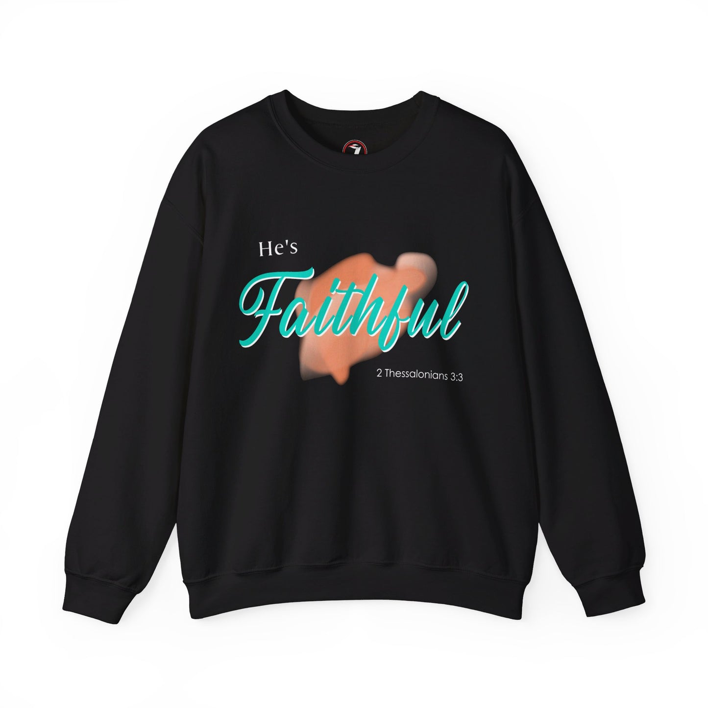 He's Faithful Unisex Heavy Blend™ Crewneck Sweatshirt