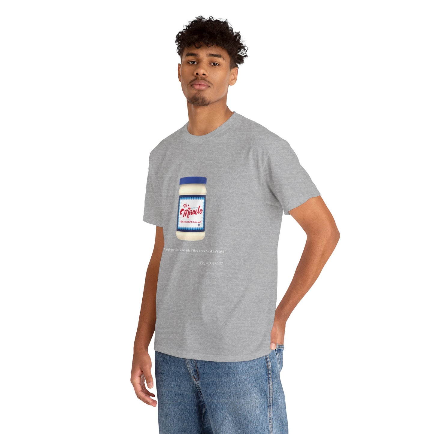 It's a Miracle Inspirational Unisex Heavy Cotton Tee