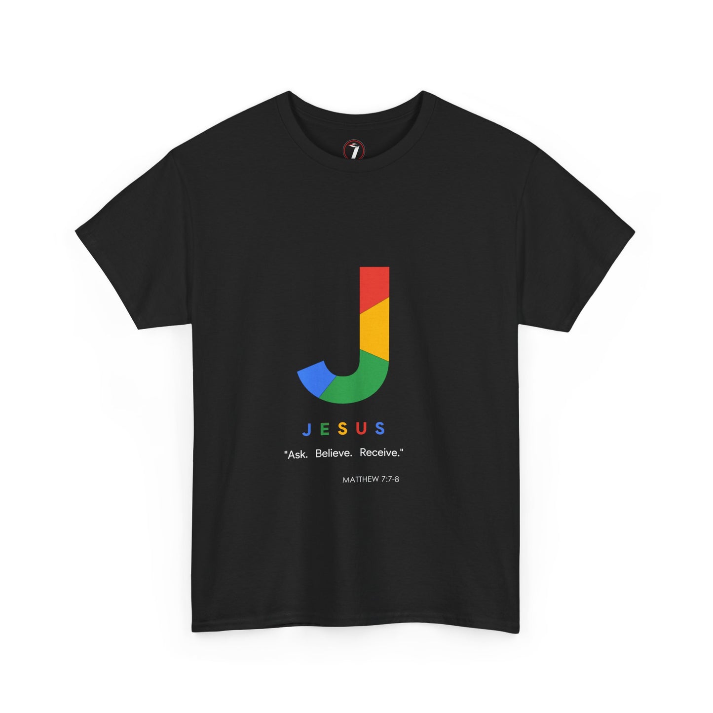 Ask. Believe. Receive. Unisex Heavy Cotton Tee
