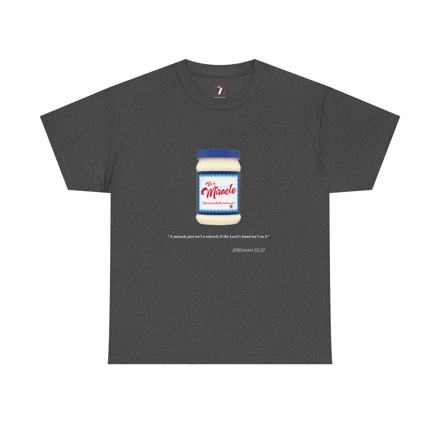 It's a Miracle Inspirational Unisex Heavy Cotton Tee