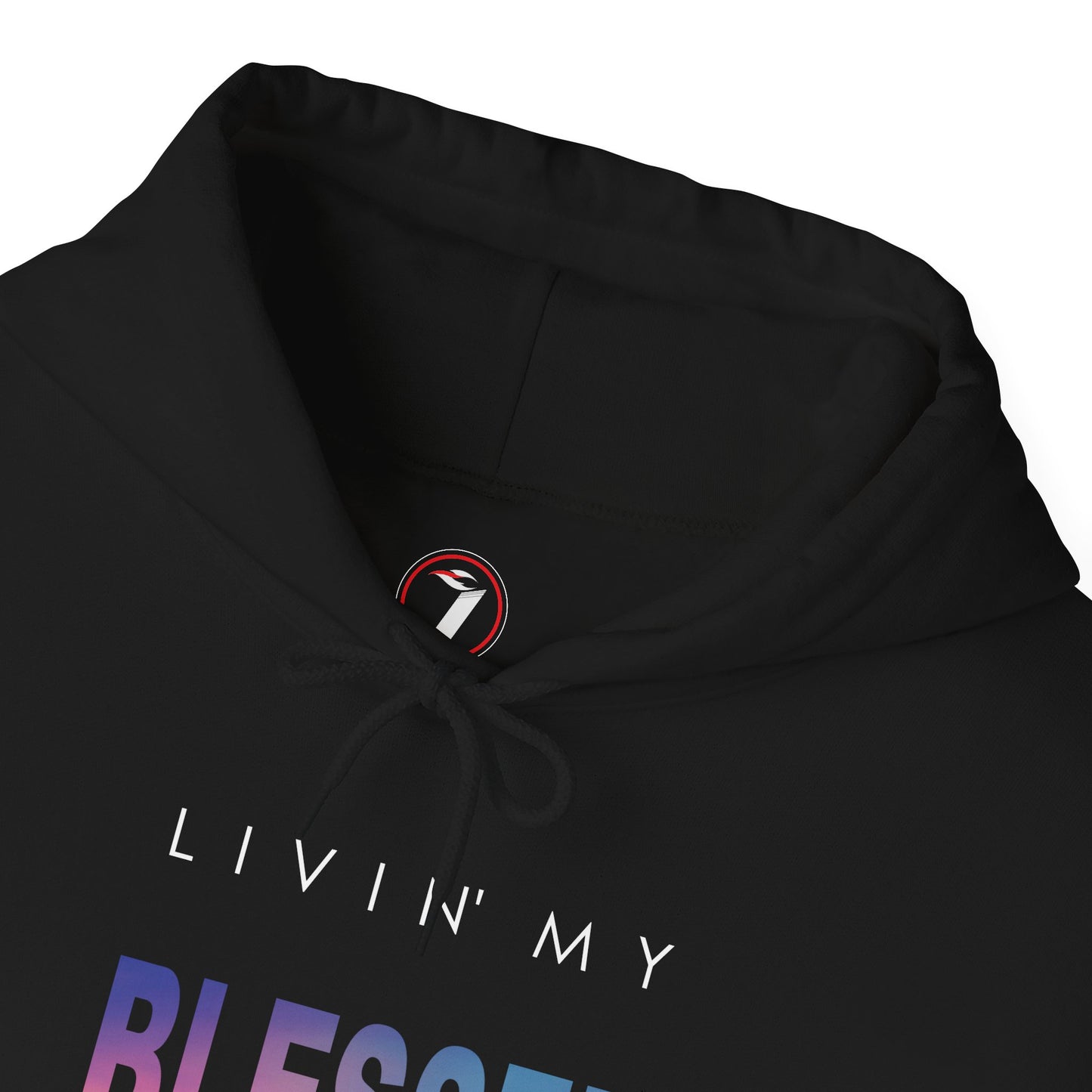 Living My Blessed Life Unisex Heavy Blend™ Hooded Sweatshirt