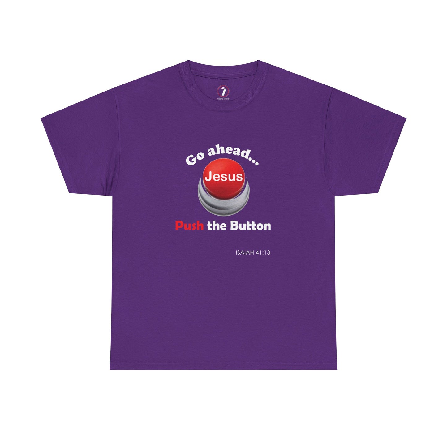 Push the Button Unisex Heavy Cotton Tee