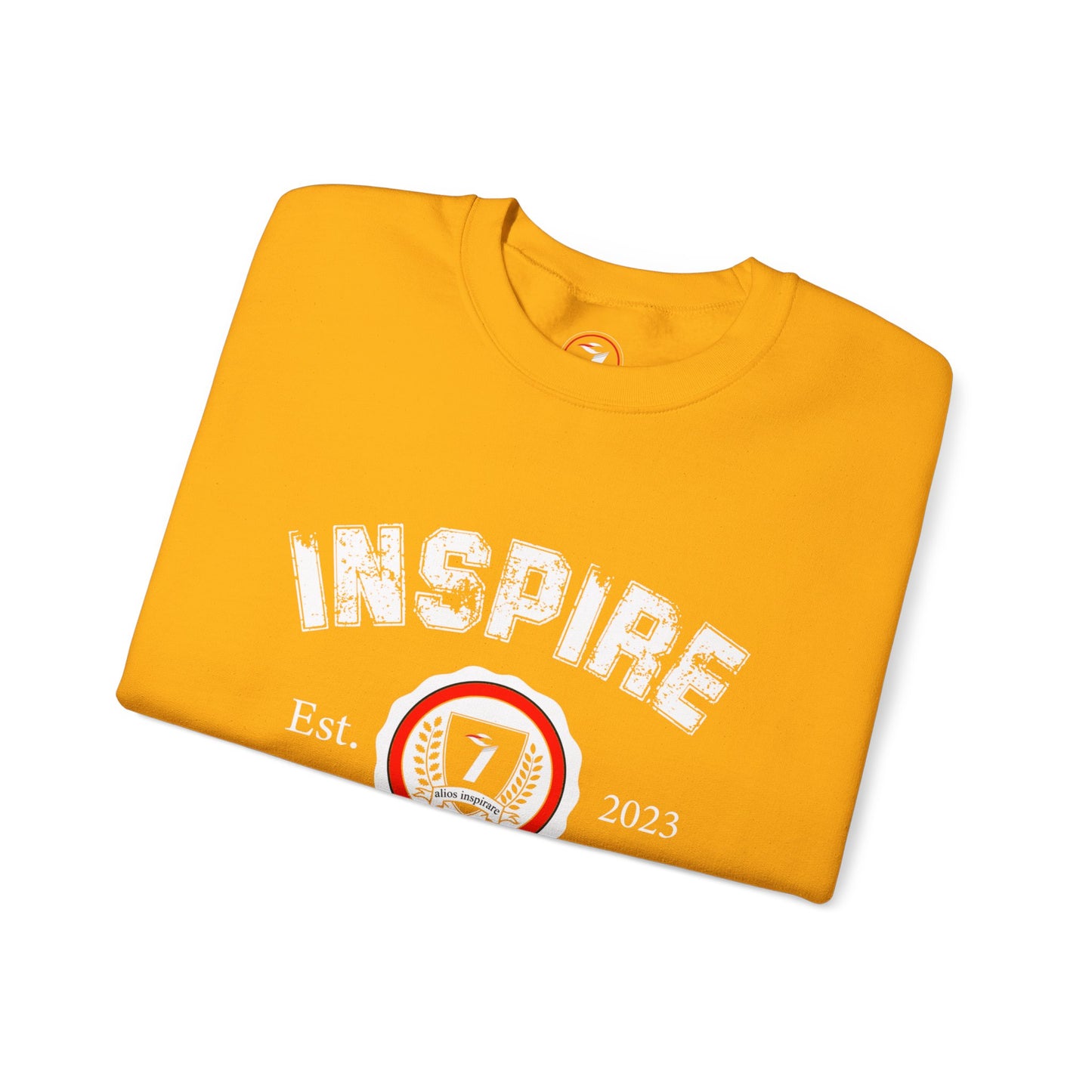 Inspire Wear Crested Unisex Heavy Blend™ Crewneck Sweatshirt