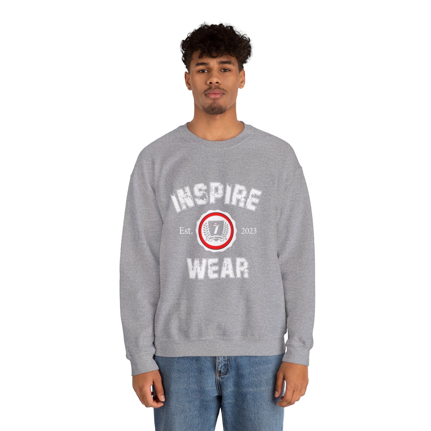 Inspire Wear Collegiate Unisex Heavy Blend™ Crewneck Sweatshirt