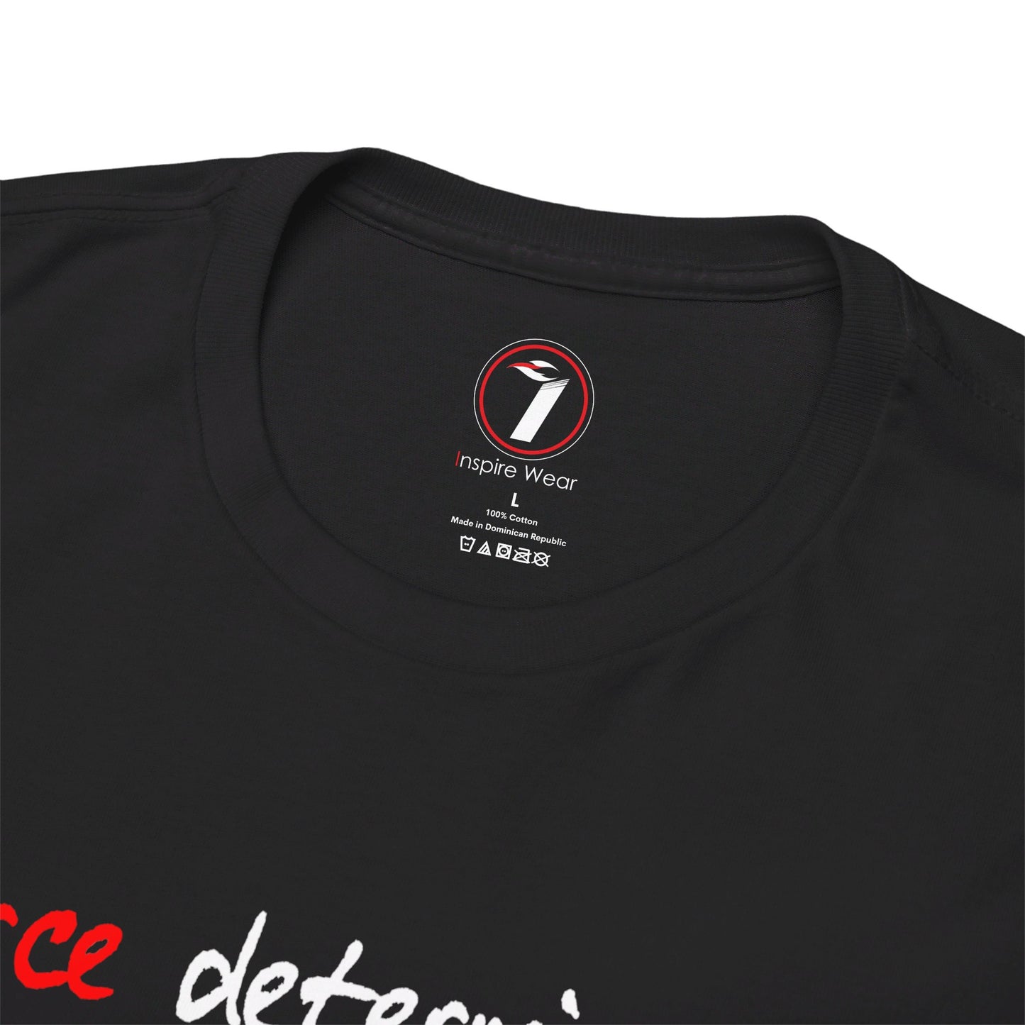 Fierce Determination Unisex Heavy Cotton Tee