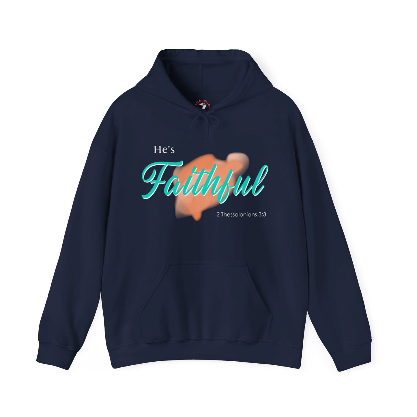 He's Faithful Unisex Heavy Blend™ Hooded Sweatshirt