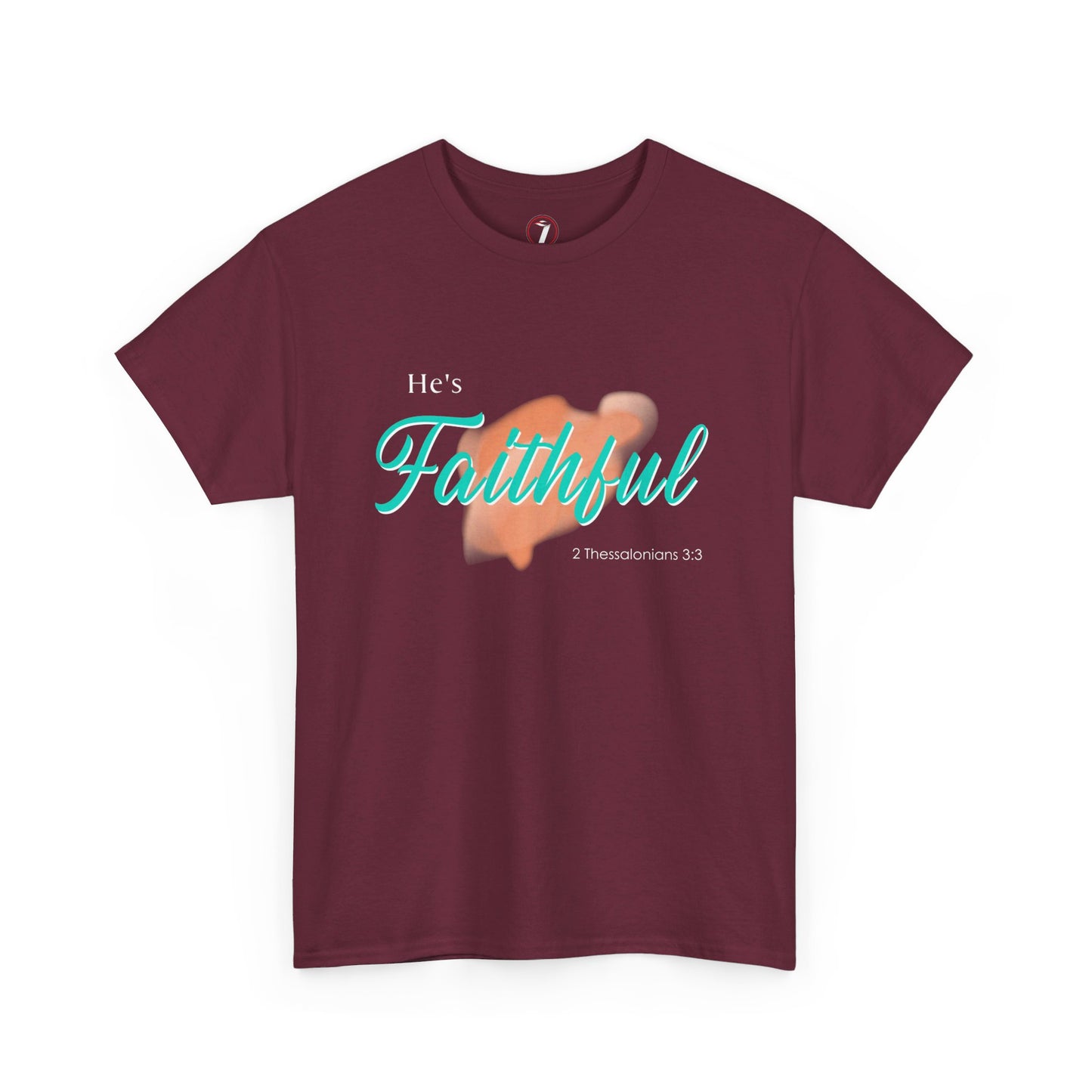 He's Faithful Unisex Heavy Cotton Tee