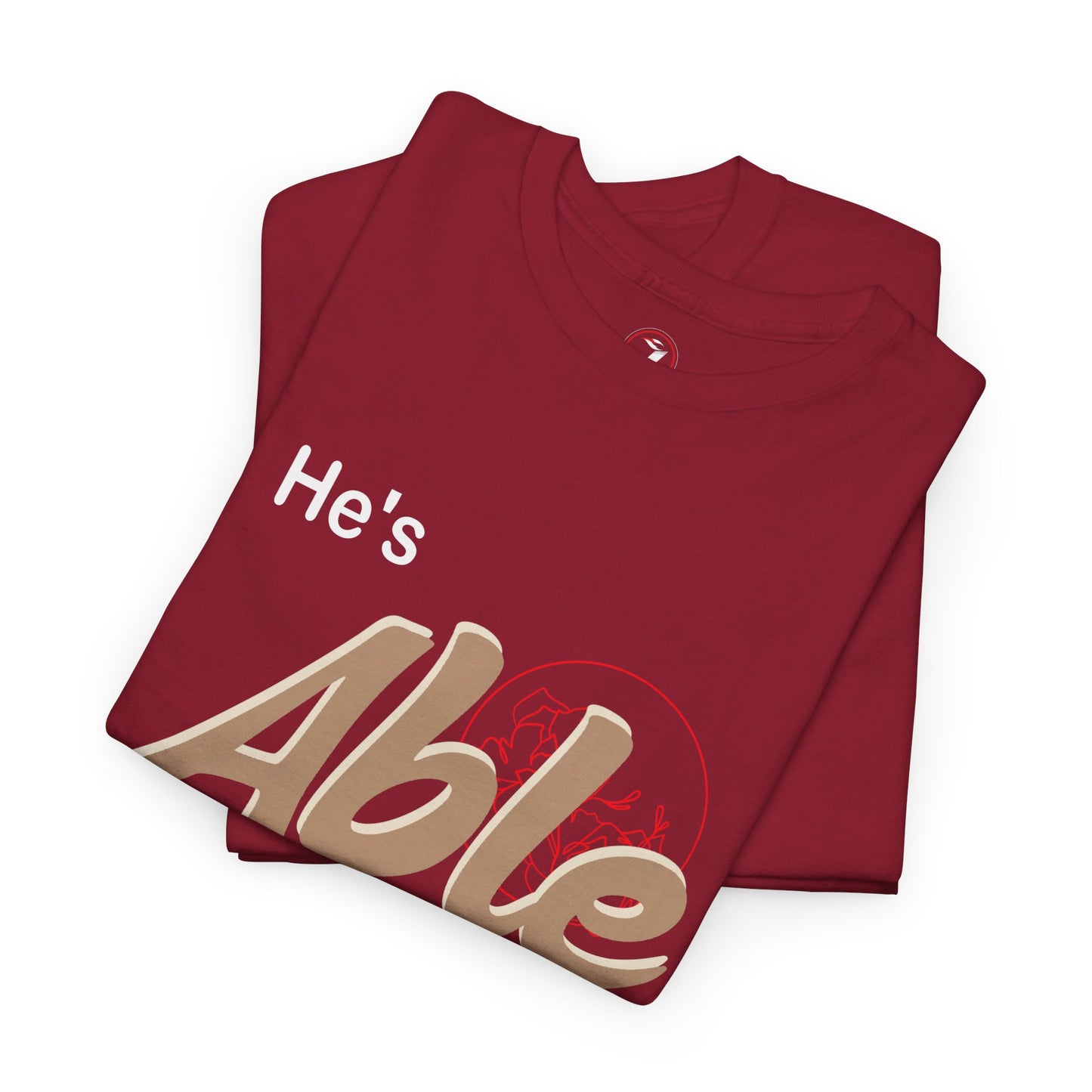 He's Able Unisex Heavy Cotton Tee