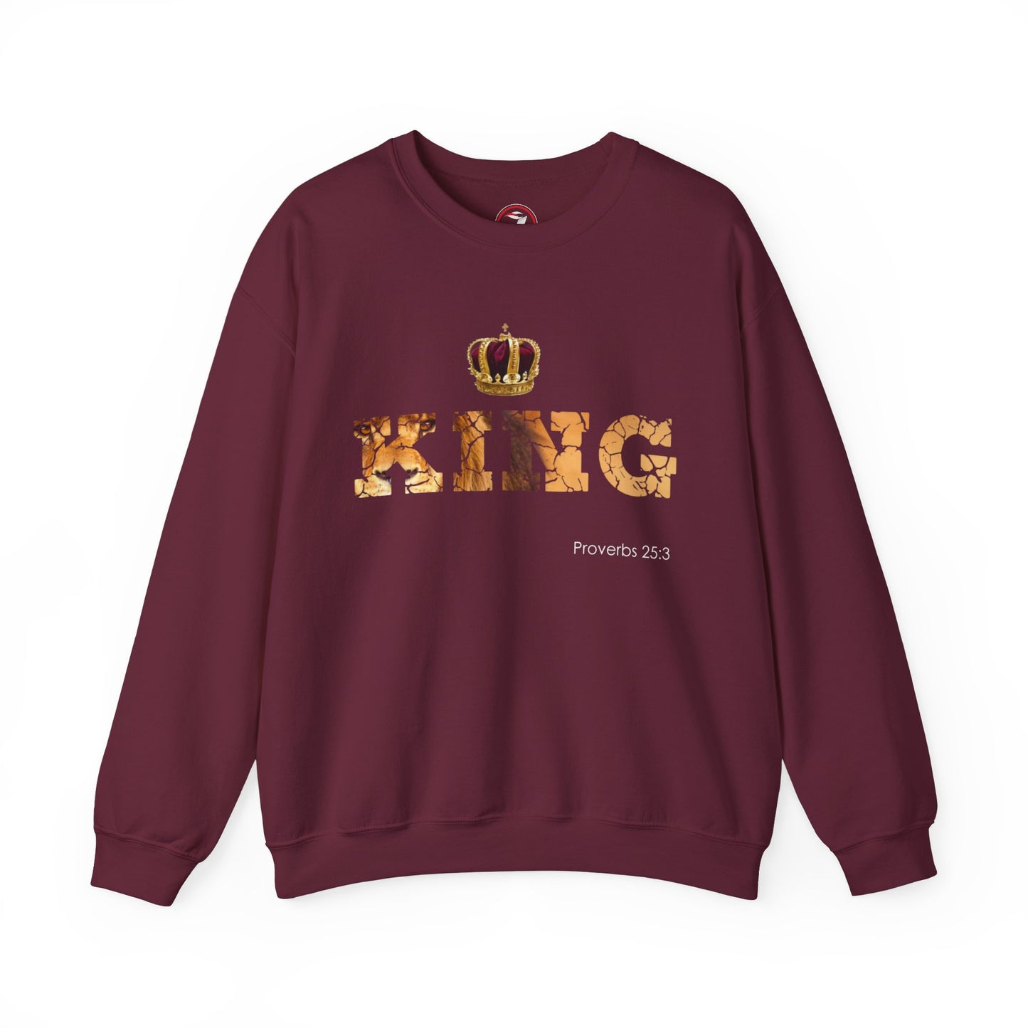 I Am King Unisex Heavy Blend™ Crewneck Sweatshirt