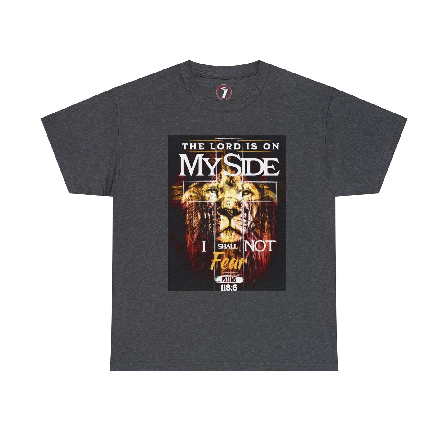 Lord on My Side Unisex Heavy Cotton Tee