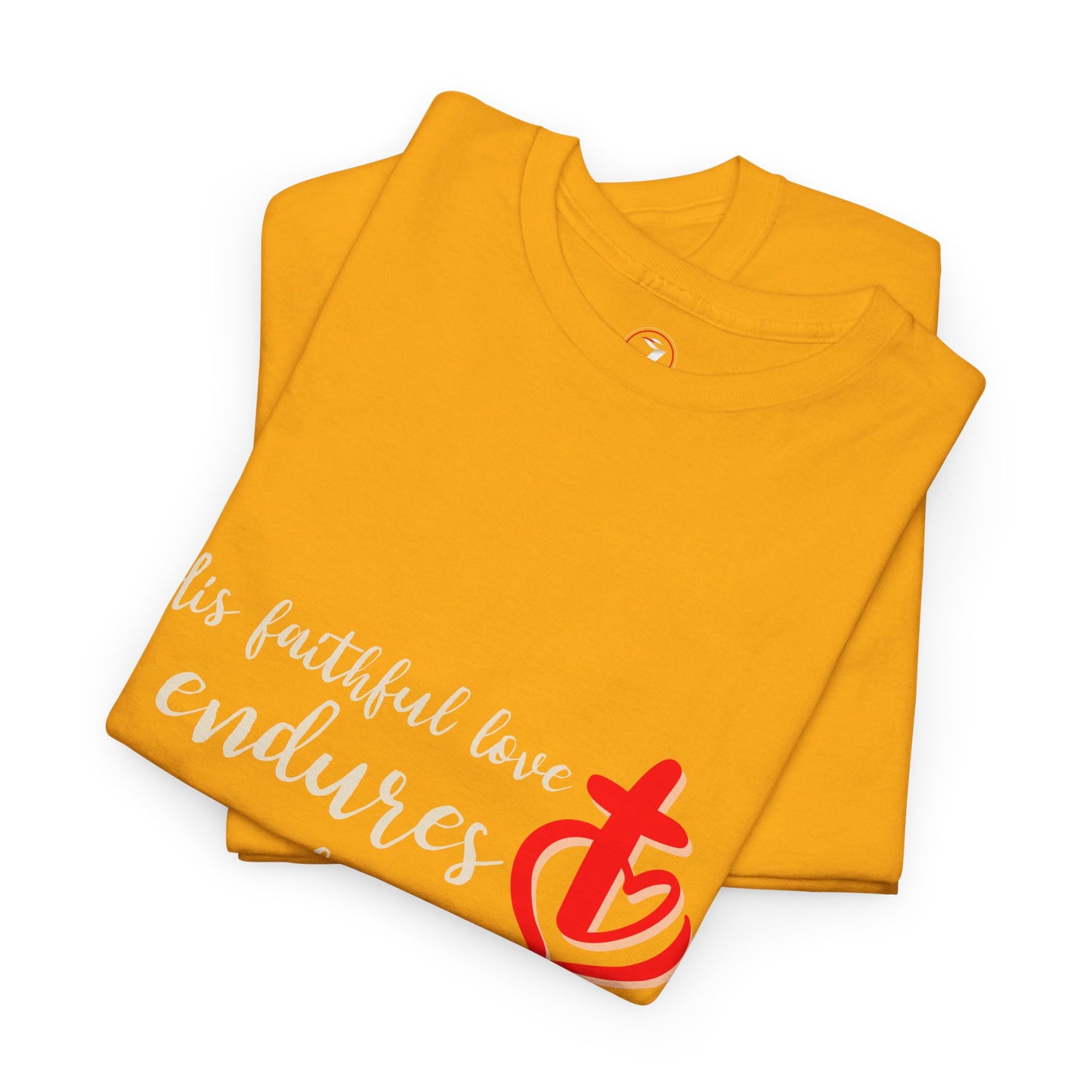 His Faithful Love Unisex Heavy Cotton Tee