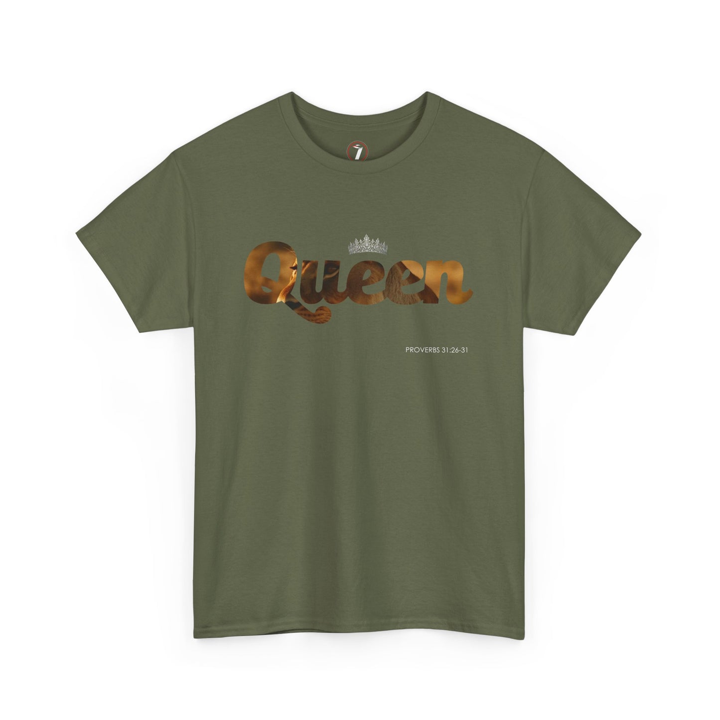 I Am Queen Unisex Heavy Cotton Tee