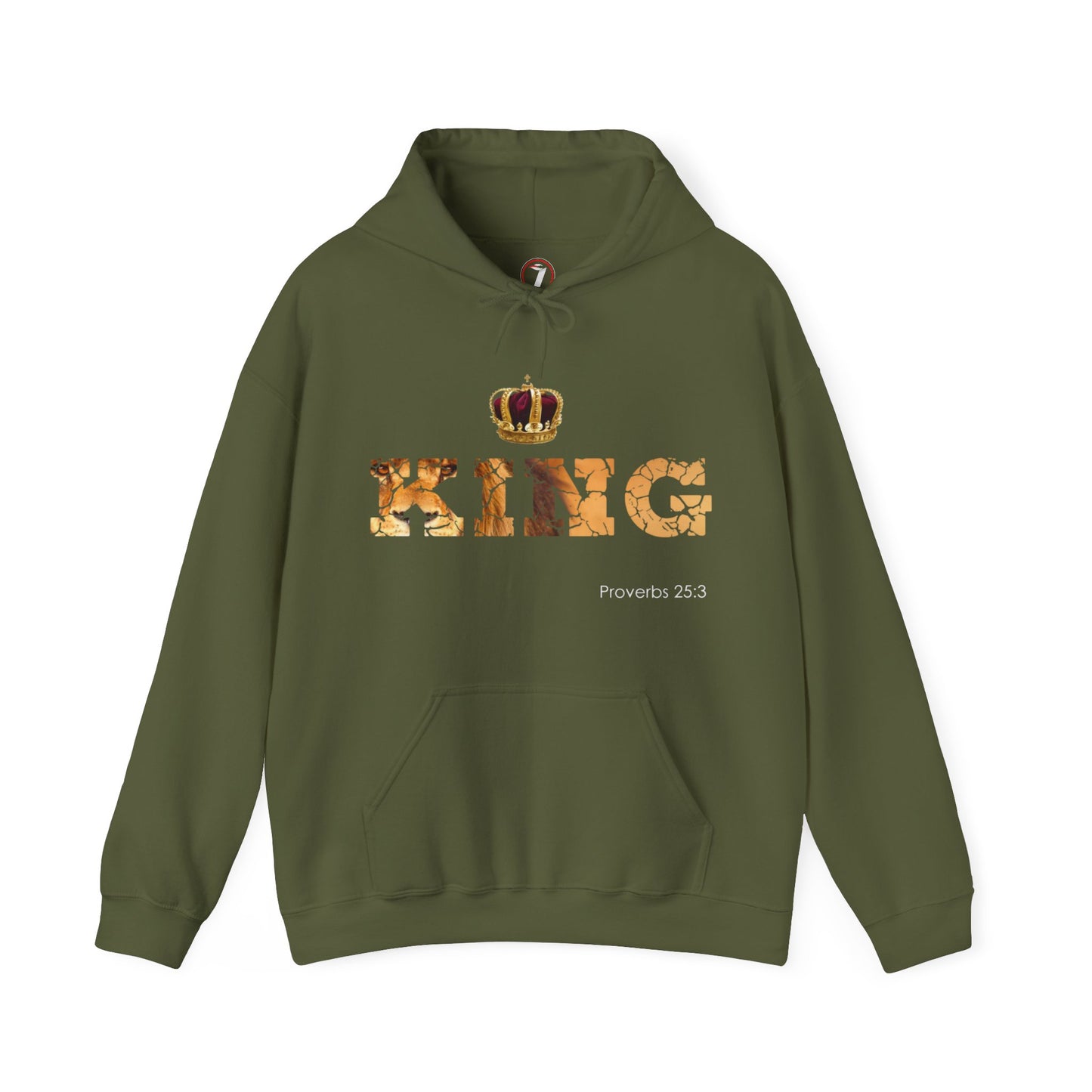 I Am King Unisex Heavy Blend™ Hooded Sweatshirt