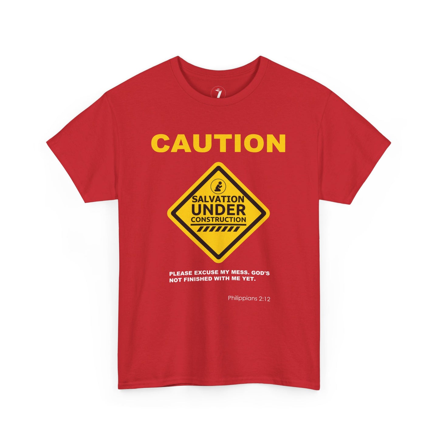 Salvation Under Construction Unisex Heavy Cotton Tee