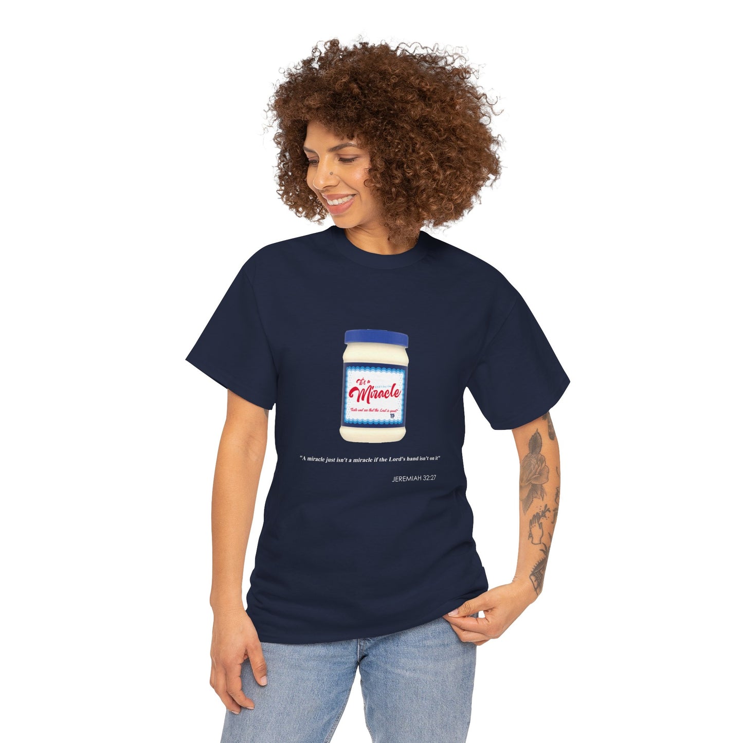 It's a Miracle Inspirational Unisex Heavy Cotton Tee