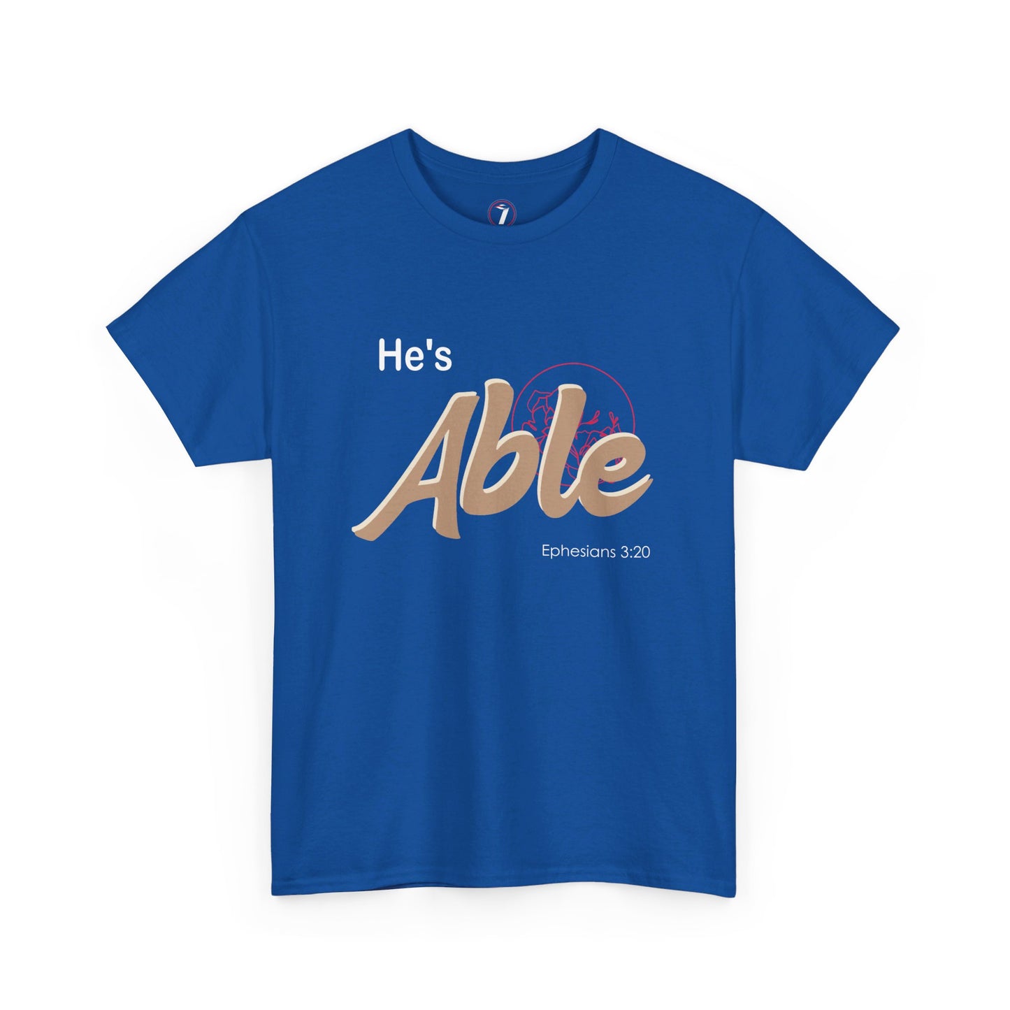 He's Able Unisex Heavy Cotton Tee
