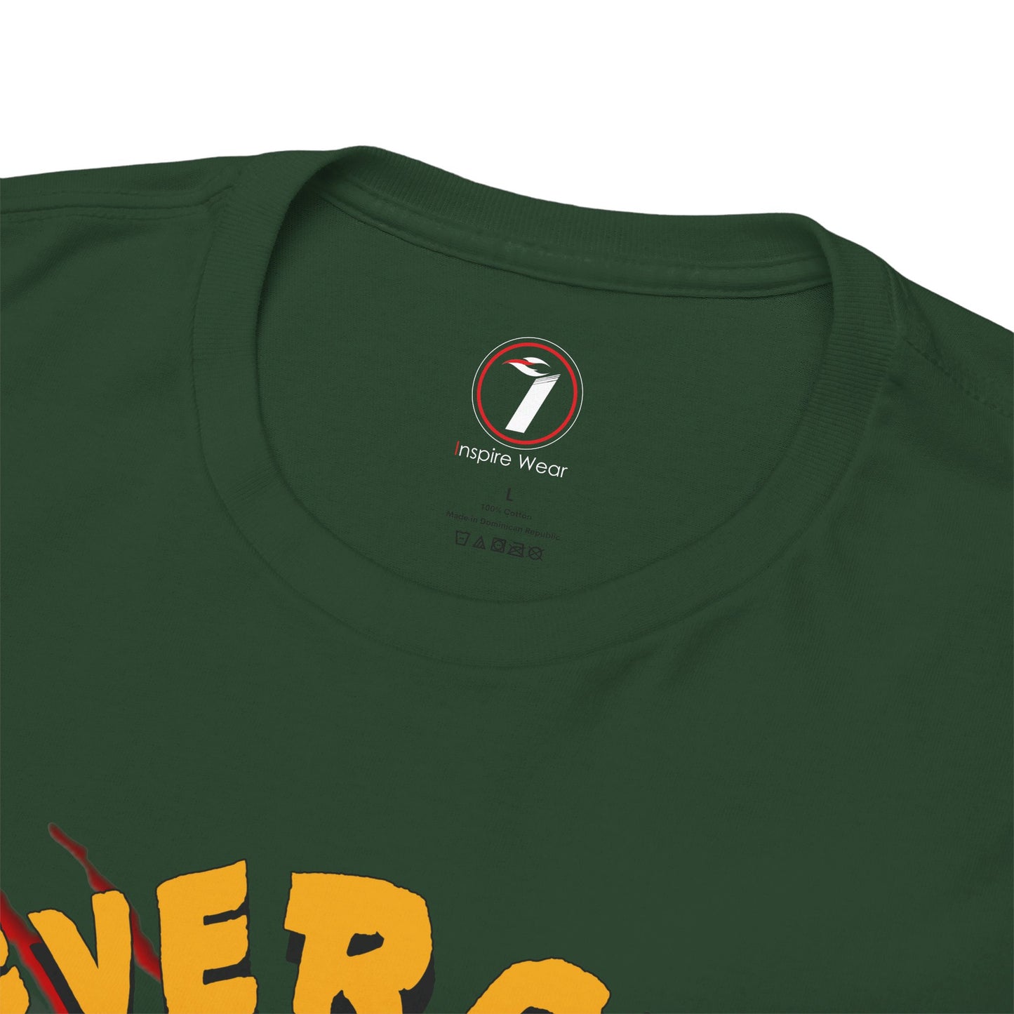 Never Give Up Unisex Heavy Cotton Tee