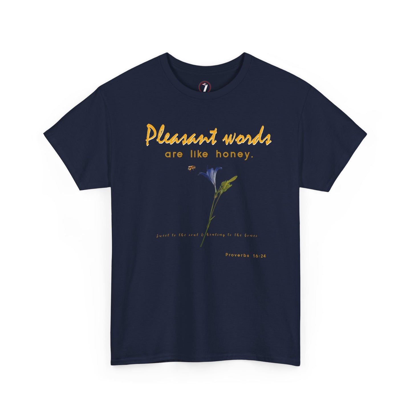 Pleasant Words Unisex Heavy Cotton Tee
