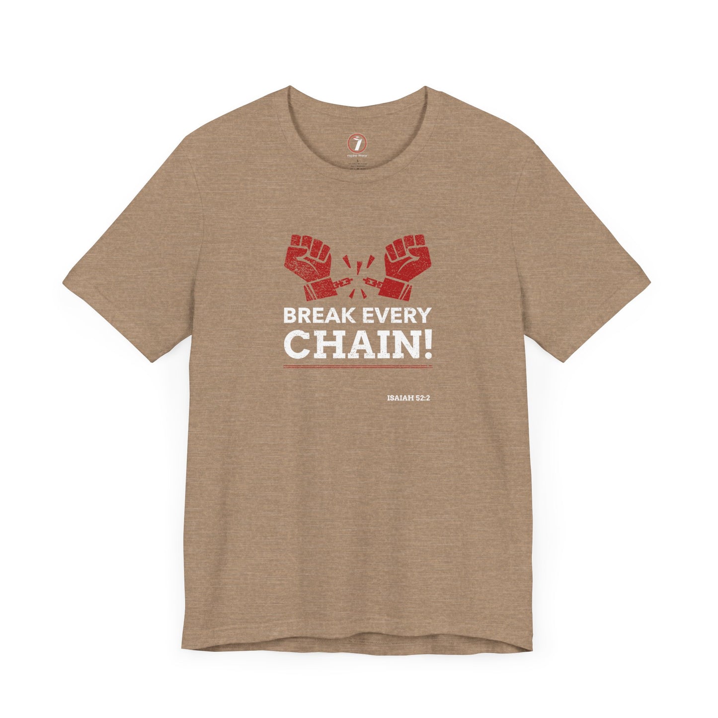 Break Every Chain Unisex Jersey Short Sleeve Tee