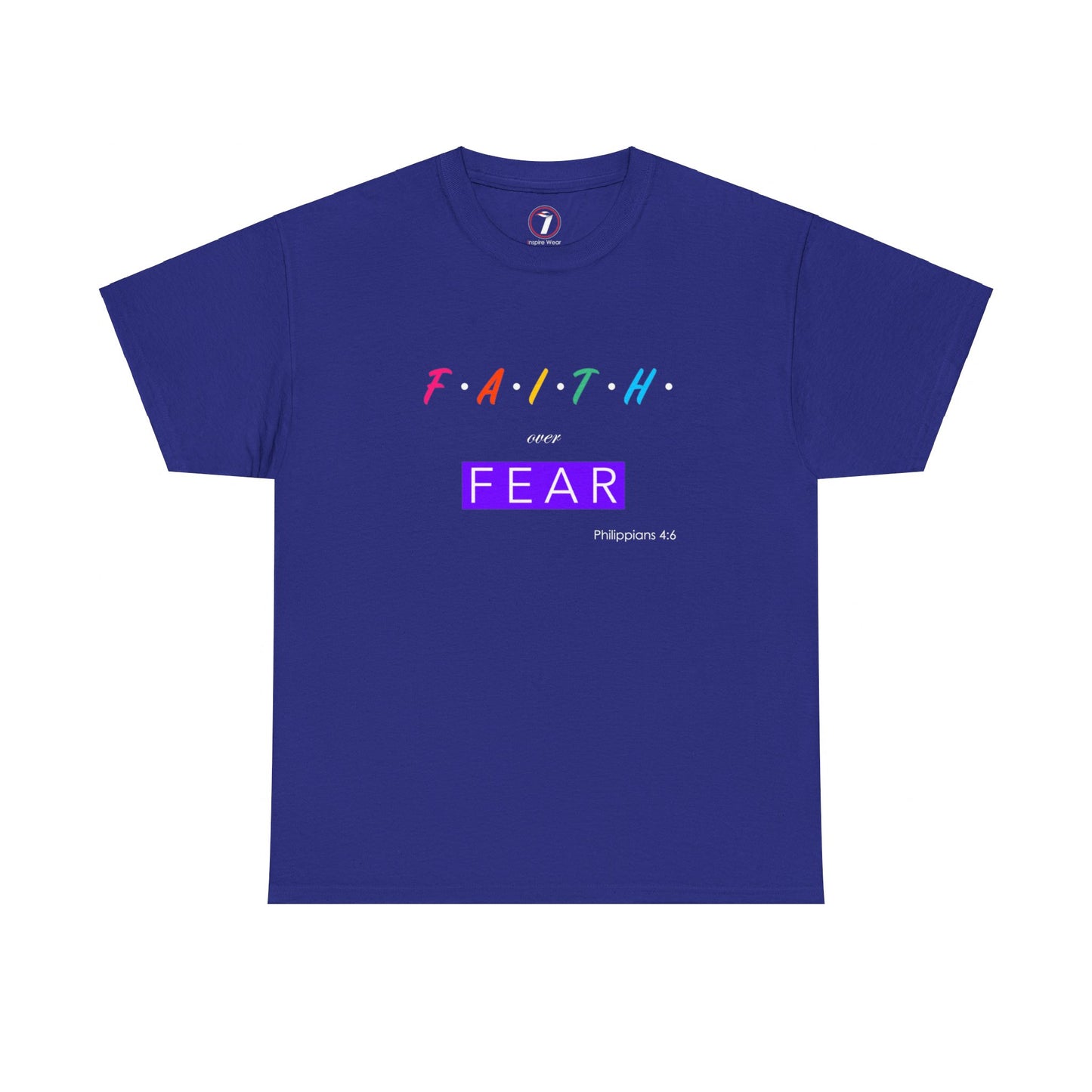 Faith Over Fear Series One Unisex Heavy Cotton Tee