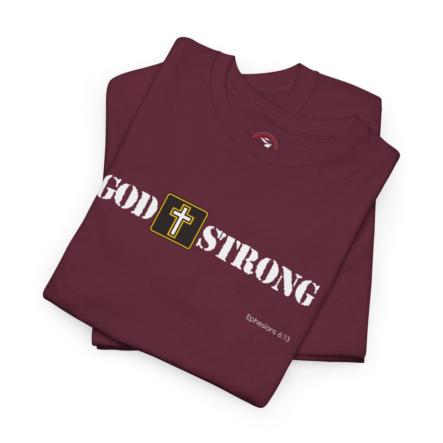 God Strong Unisex Heavy Cotton Tee