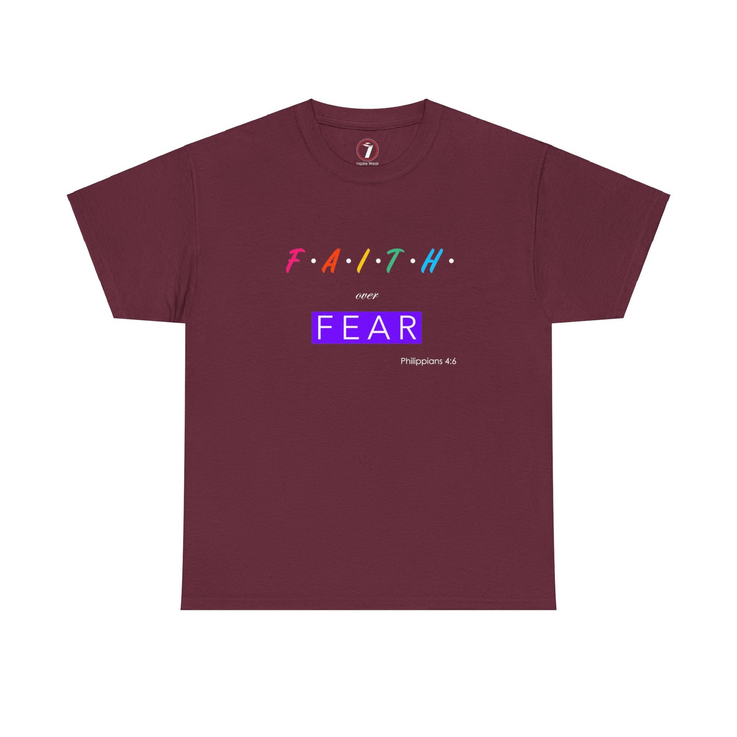 Faith Over Fear Series One Unisex Heavy Cotton Tee