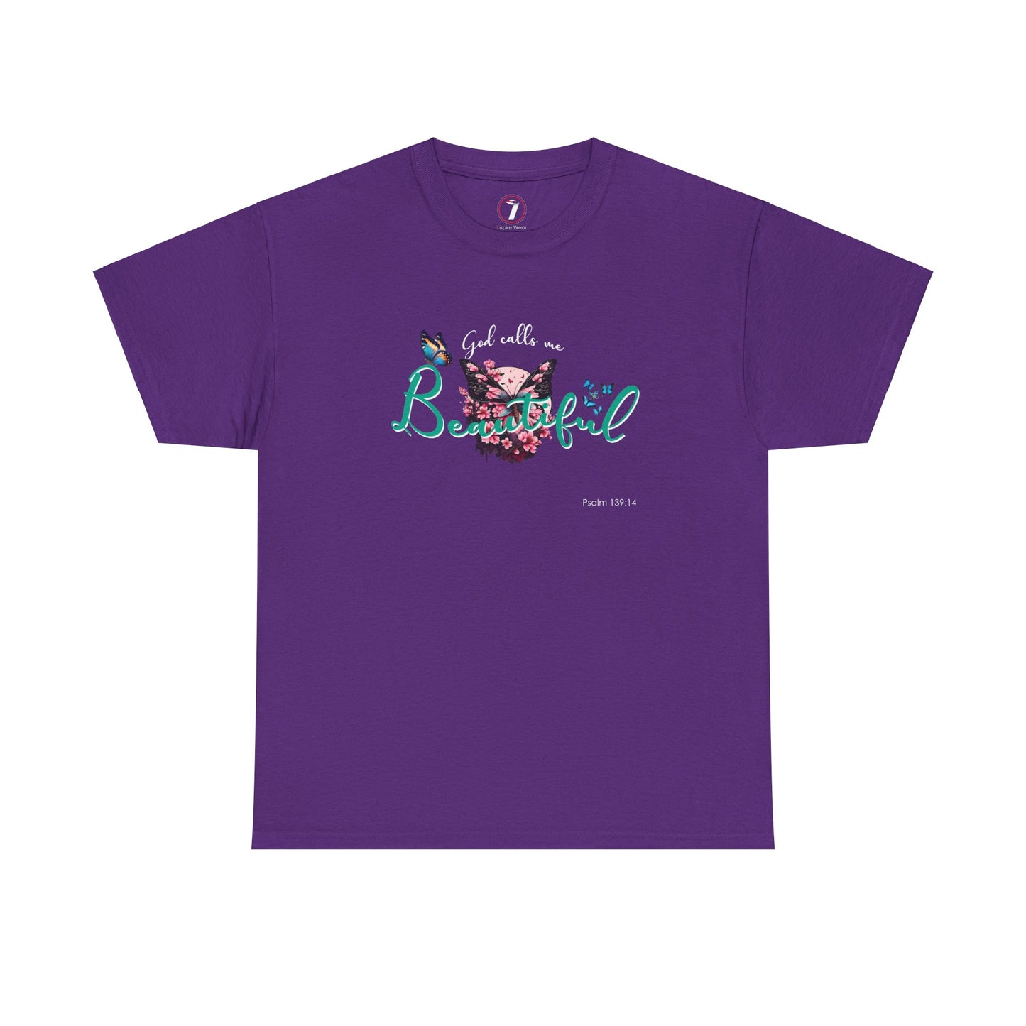 God Calls Me Beautiful Unisex Heavy Cotton Tee