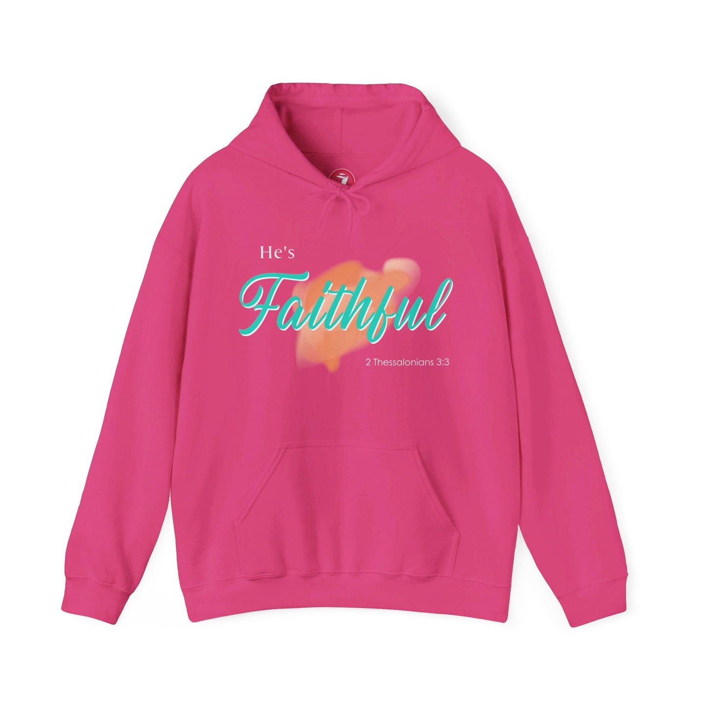 He's Faithful Unisex Heavy Blend™ Hooded Sweatshirt