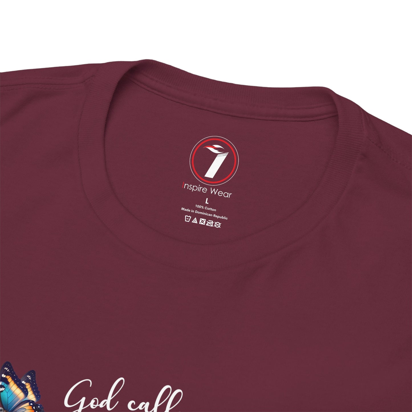 God Calls Me Beautiful Unisex Heavy Cotton Tee