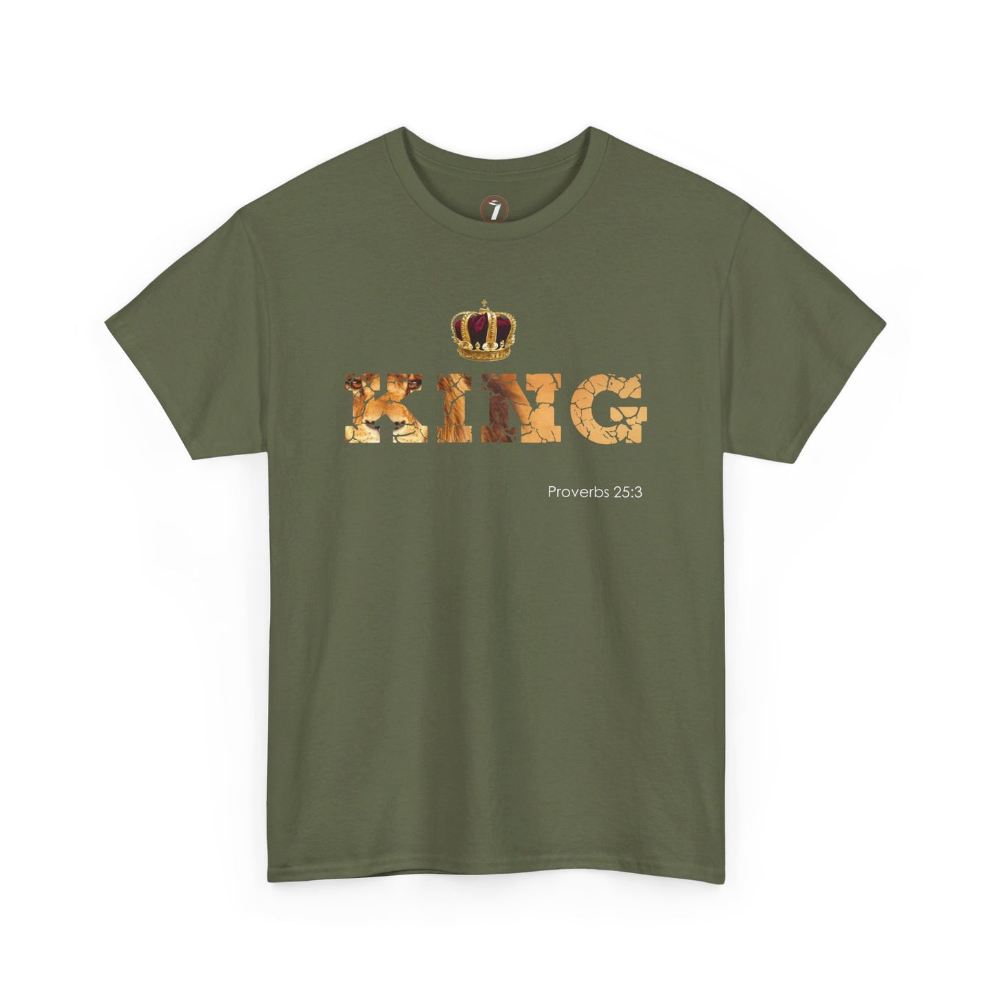 I Am King Unisex Heavy Cotton Tee