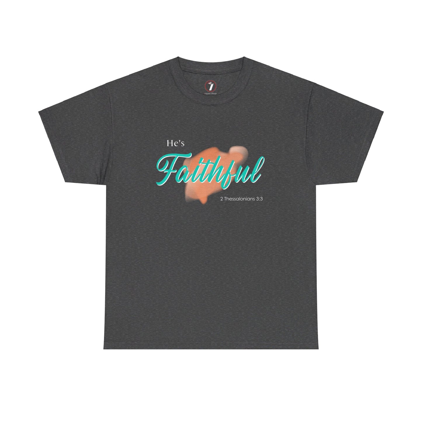 He's Faithful Unisex Heavy Cotton Tee