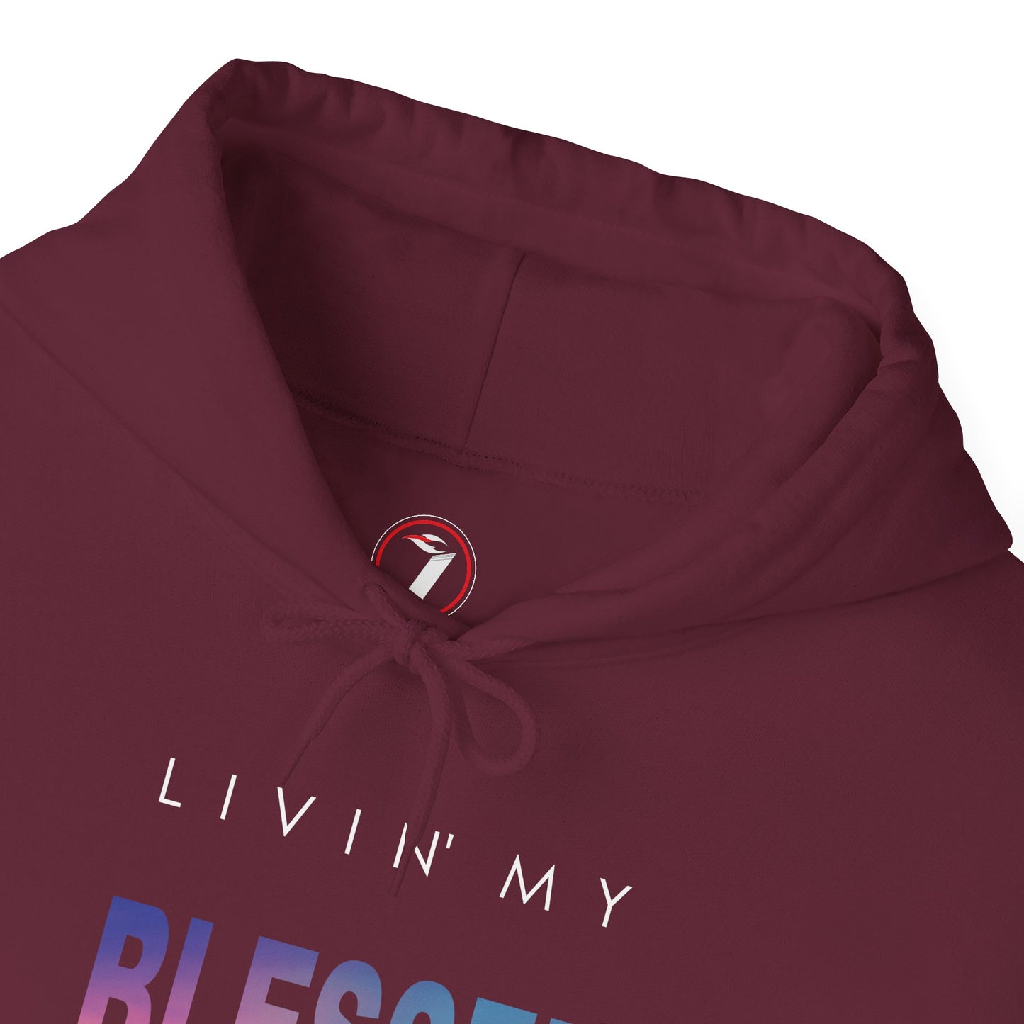 Living My Blessed Life Unisex Heavy Blend™ Hooded Sweatshirt