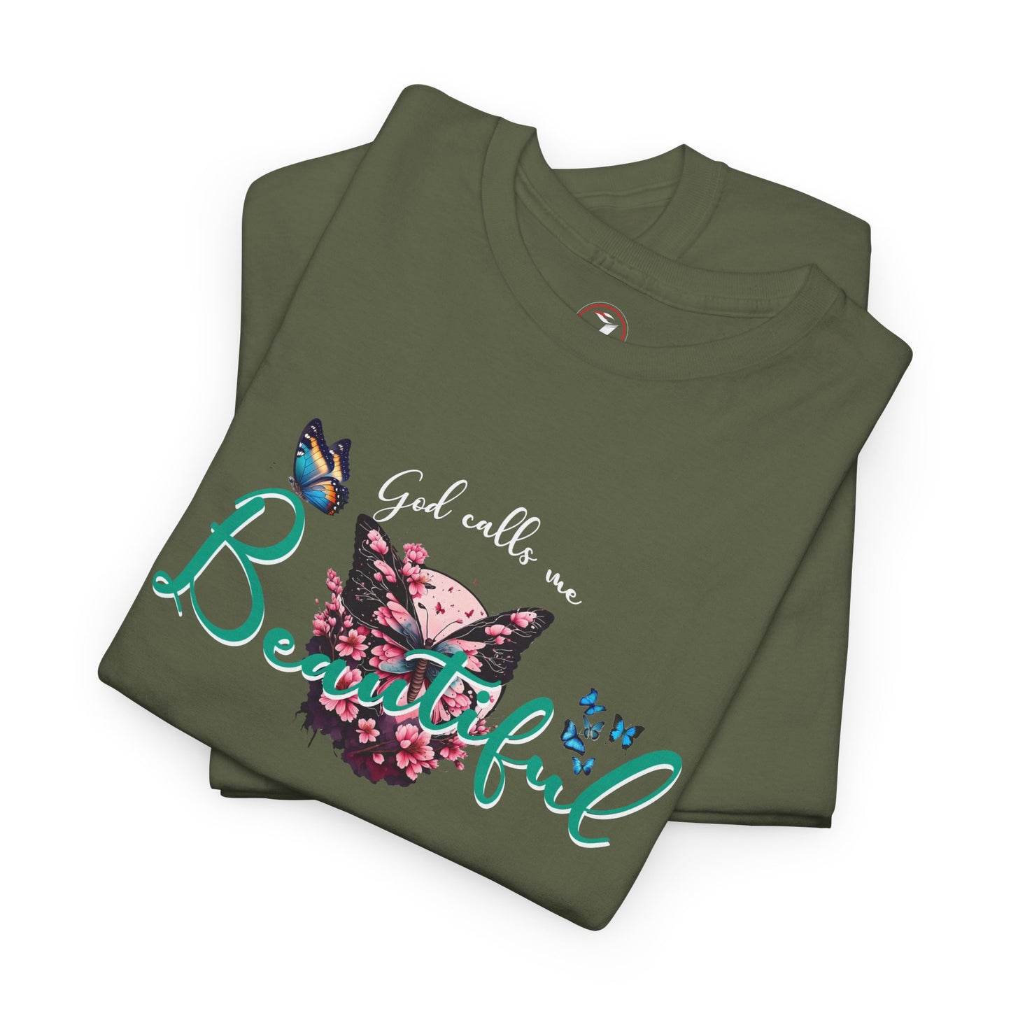 God Calls Me Beautiful Unisex Heavy Cotton Tee