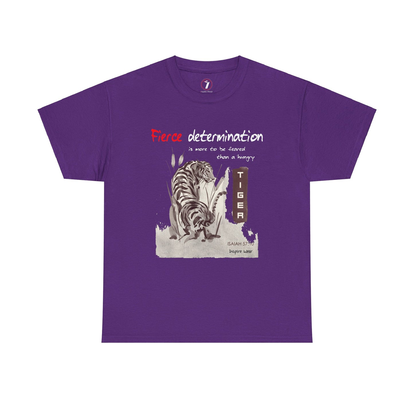 Fierce Determination Unisex Heavy Cotton Tee