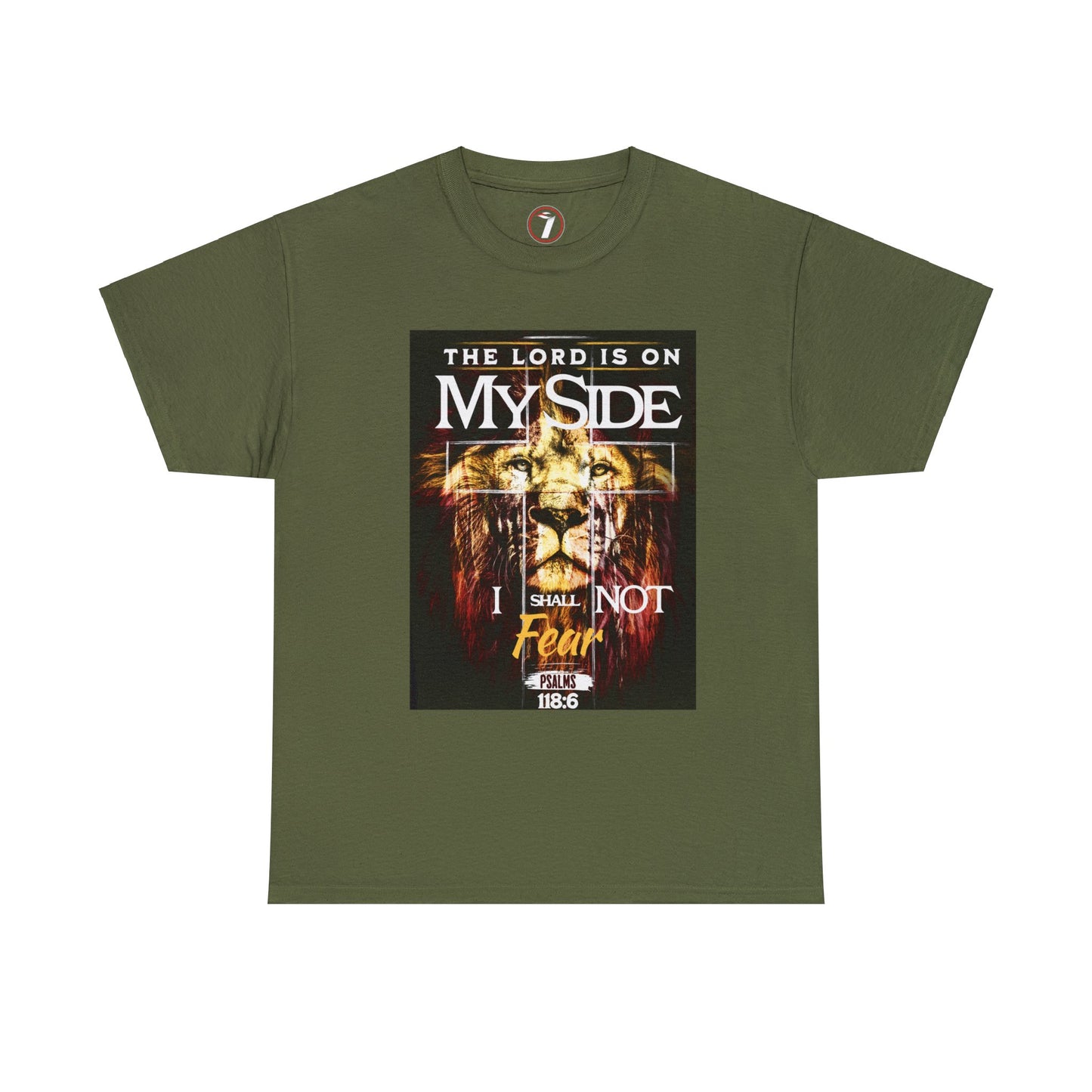 Lord on My Side Unisex Heavy Cotton Tee