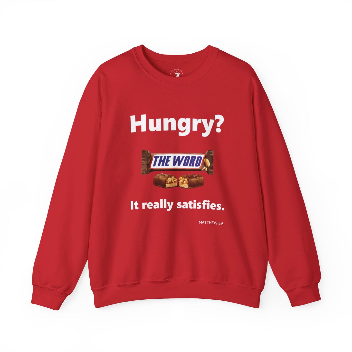 Hungry for the Word Unisex Heavy Blend™ Crewneck Sweatshirt