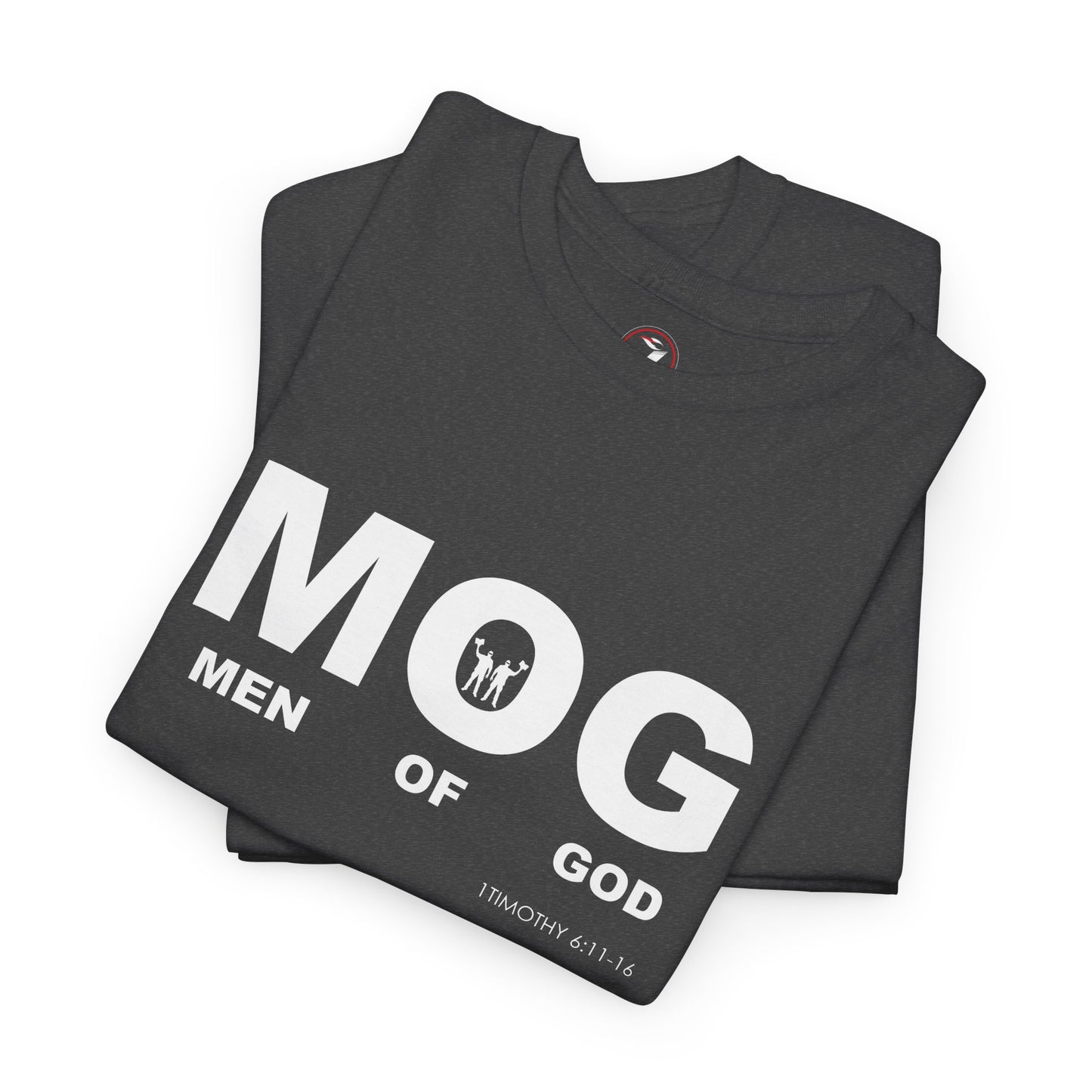 "MOG" Men of God Faith Based Graphic T-Shirt - Unisex Heavy Cotton Tee