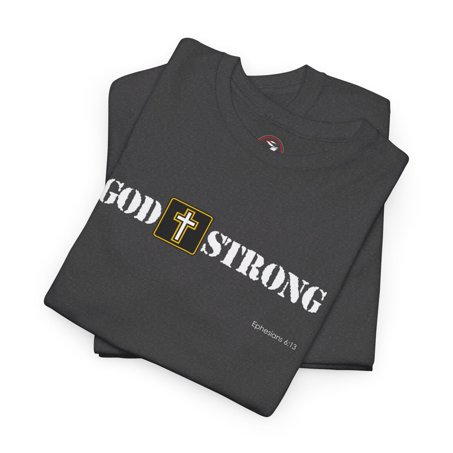 God Strong Unisex Heavy Cotton Tee
