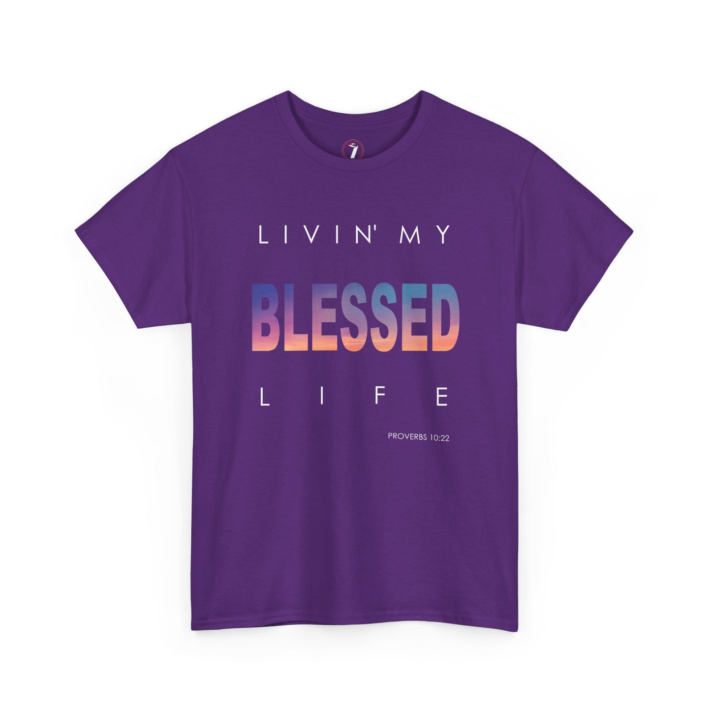 Livin' My Blessed Life Unisex Heavy Cotton Tee